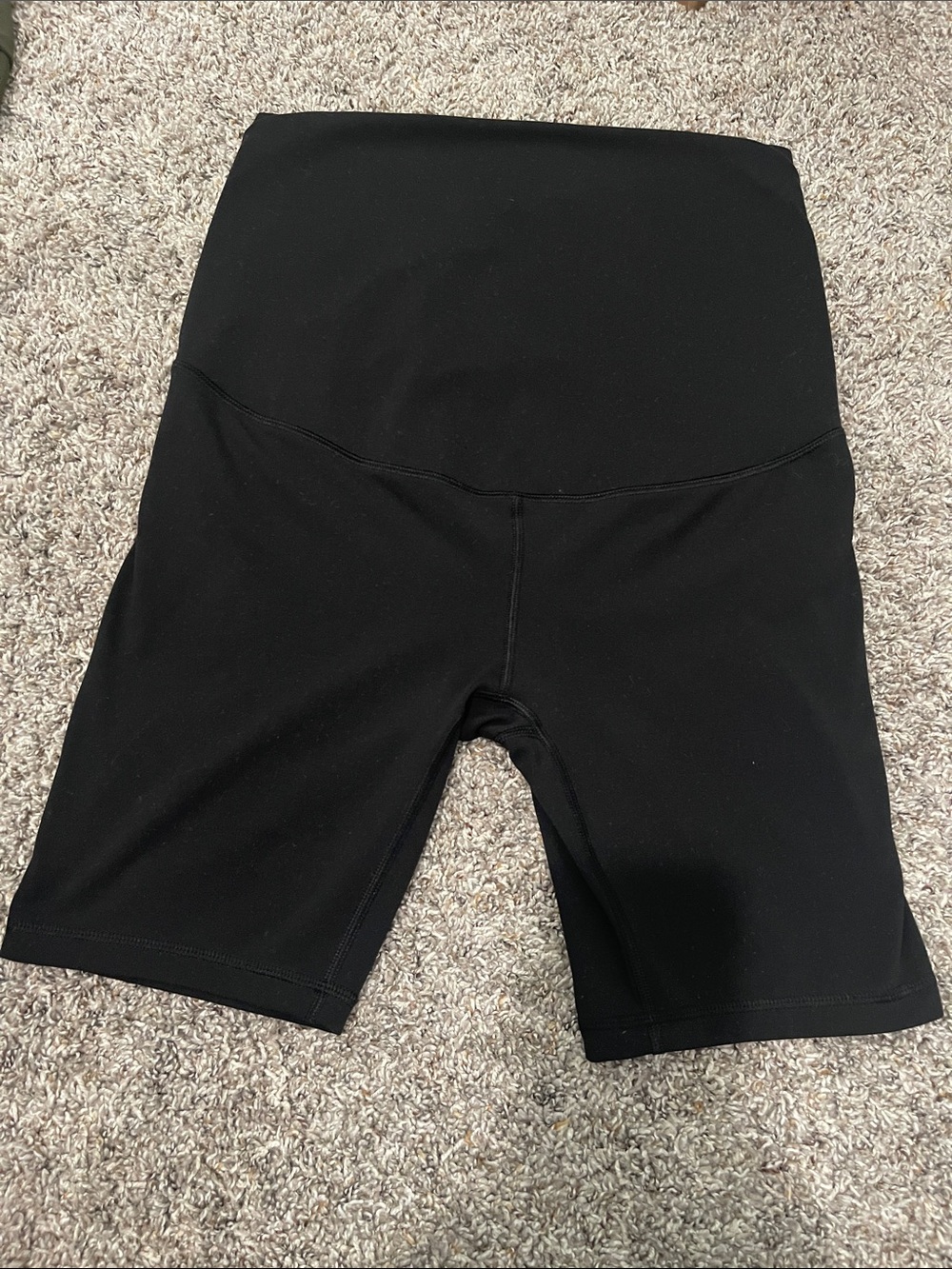 Ingrid & Isabel Maternity Bike Short with Fold Down Panel